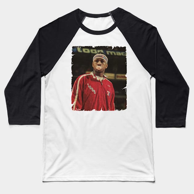 Allen Iverson - Got Gum Baseball T-Shirt by Wendyshopart